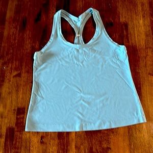 Lululemon racer back work out top size 10
